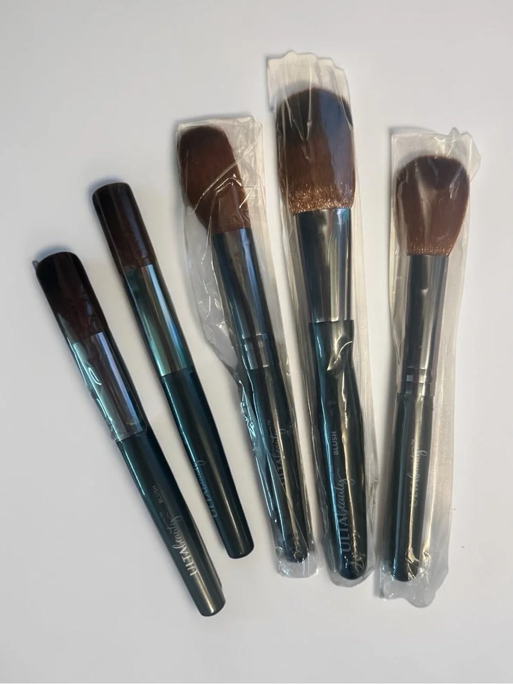 Ulta Beauty Assorted Blush Brush Set Of 5 | New